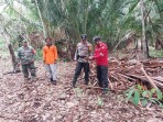 Babinsa Koramil 02/Tebing Tinggi Bersama MPA Patroli Karhutla di Gemala Sari