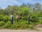 Babinsa dan MPA Patroli Karhutla di Nipah Sendanu