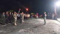 Apel Renungan Suci HUT ke-81 RI di TMP Kusuma Bangsa Berlangsung Khidmat