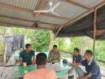 Babinsa Koramil 02/Tebing Tinggi Ajak Masyarakat Jaga Kerukunan dan Kebersihan Lingkungan