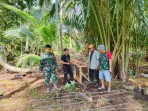 Babinsa Koramil 02 Tebing Tinggi Ajak Warga Desa Repan Perkuat Persatuan dan Jaga NKRI