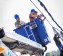 Wako Turun Langsung Tertibkan Kabel Jaringan Semrawut di Jalanan Pekanbaru