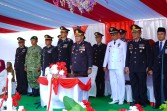 Pamatwil Polda Riau Pimpin Upacara HUT RI di Wilayah Terluar Meranti