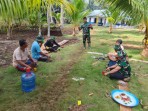 Babinsa Ajak Warga Desa Repan Jaga Lingkungan, Ingatkan Bahaya Abrasi dan Sampah Plastik