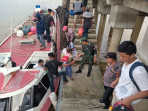 H+5 Lebaran, Pratu Edowar Fermata Fili Lakukan Pam di Pelabuhan Tanjung Samak
