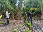 Babinsa Koramil 02/Tebing Tinggi Patroli Karlahut di Desa Tanjung