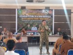 Hari Keenam, Tim Mabes TNI Sosialisasikan Pencegahan Karhutla di Tebing Tinggi Barat