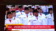 Siswa Asal Meranti Ini Ikut Kibarkan Bendera di Peringatan Hari Lahir Pancasila yang Dipimpin Jokowi