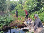 Babinsa Gelar Patroli Karhutla, Tak Temukan Titik Api di Selatpanjang Kota
